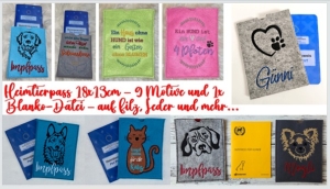 ITH-Heimtierpasshlle-18x13cm-fr-Filz-Leder-etc-9-Motive-1-Blanko