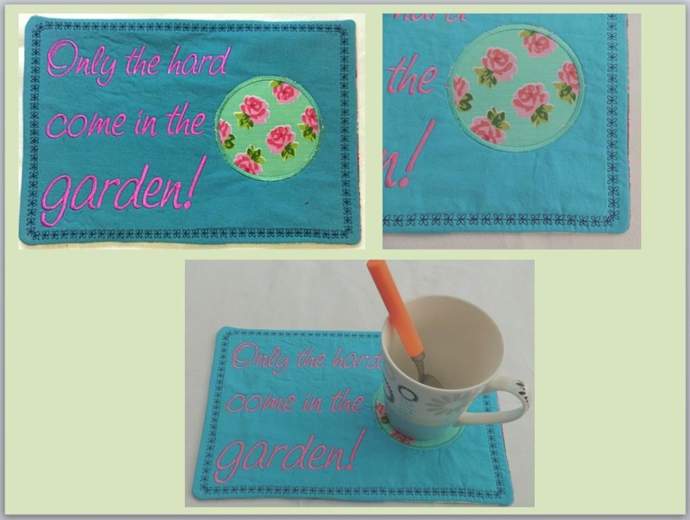 Bild 1 von ITH Mugrugs mit witzigen englischen Sprüchen 26x16 oder 30x18cm  / (Größe) 26x16
