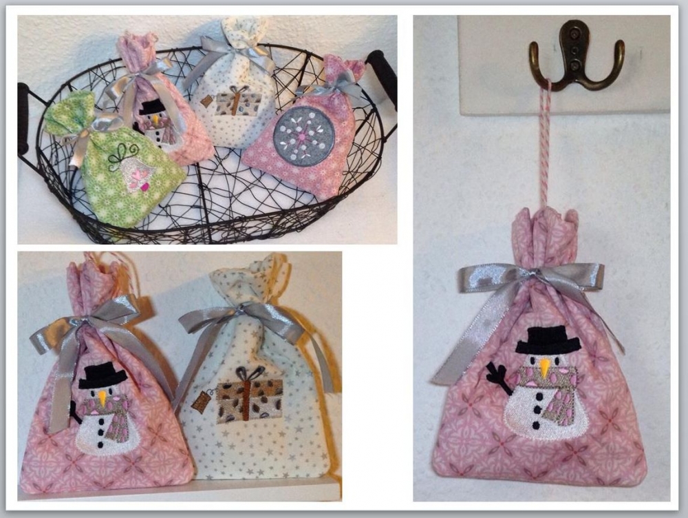 Bild 1 von ITH Weihnachtssäckchen für Adventskalender und mehr in verschiedenen Größen  / (Größe  ) 30x20
