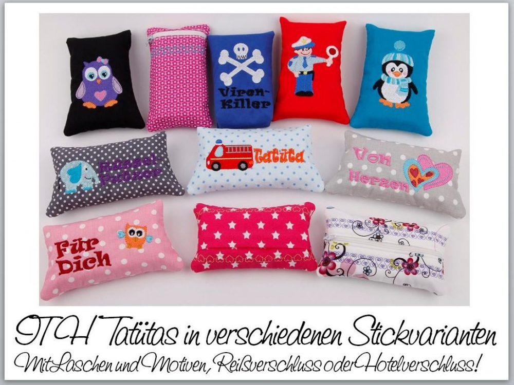 Bild 1 von ITH Tatütas für große oder kleine Packungen  / (Größe  ) für normale Taschentücherpackungen