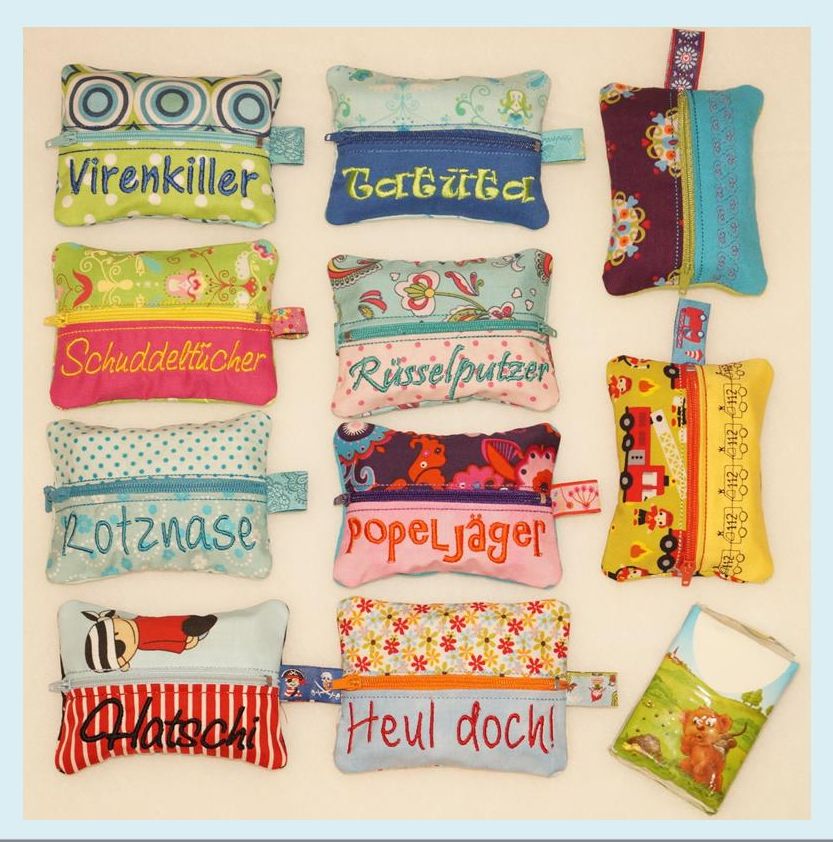 Bild 1 von ITH Tatütas für große oder kleine Packungen  / (Größe  ) für mini Taschentücherpackungen