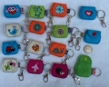 Bild 1 von ITH Chiptaschen 10x10 FILZ / LEDER etc. rund oder eckig  / (Form) rund