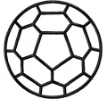Bild 2 von Fußball Applikation 18x13cm