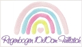 Bild 1 von Regenbogen Boho Füllstich 10x10cm