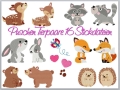 Bild 2 von Tierpaare - verschiedene Sets für Puschen, 10er und 18x13cm Stickrahmen!  / (Größe) 16 Puschendateien