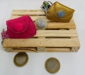 Bild 5 von ITH Chiptaschen 10x10 FILZ / LEDER etc. rund oder eckig  / (Form) rund