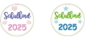 Bild 2 von ITH Schulkind Anhänger für Jungen und Mädchen 6cm im 10x10cm Stickrahmen