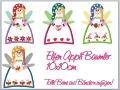 Bild 1 von Elfen Applis 10x10cm - 4 Dateien Appli-Baumler